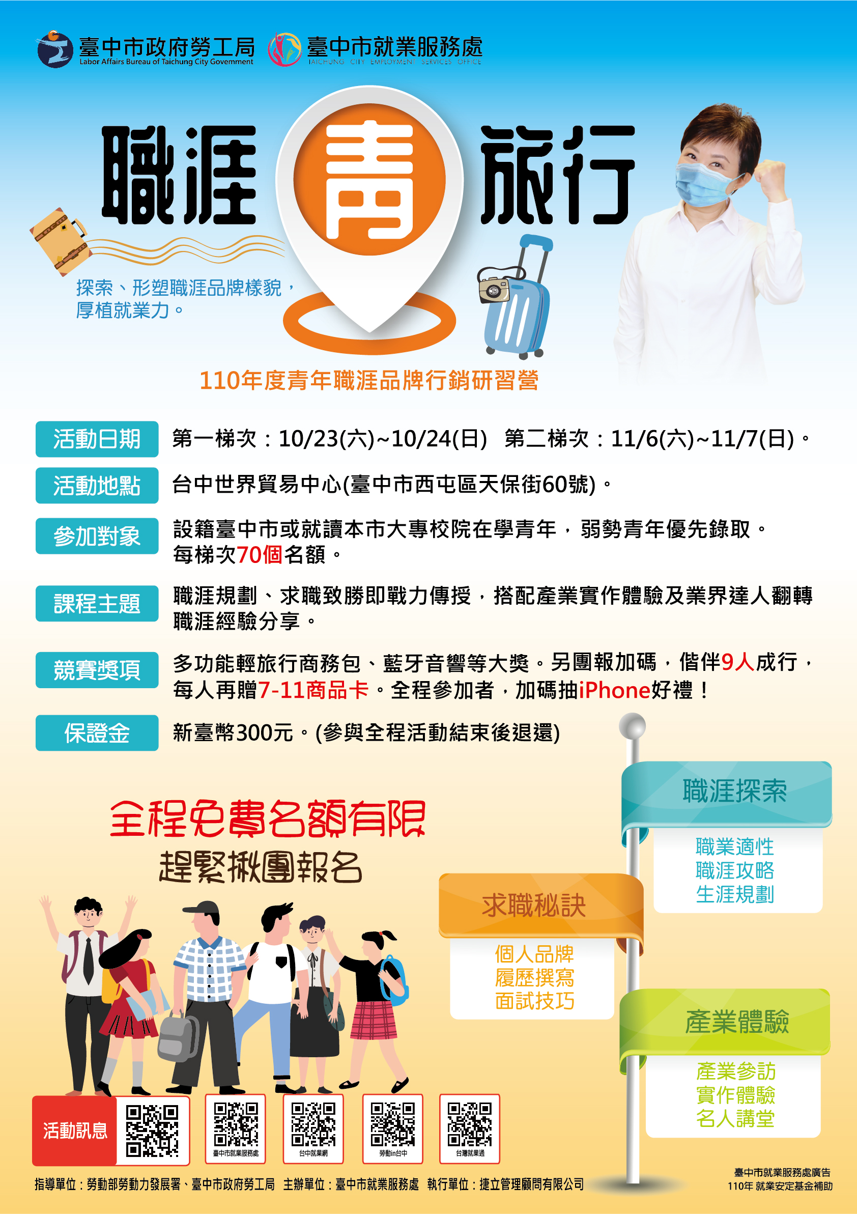 110年度青年職涯品牌行銷研習營(第二梯)