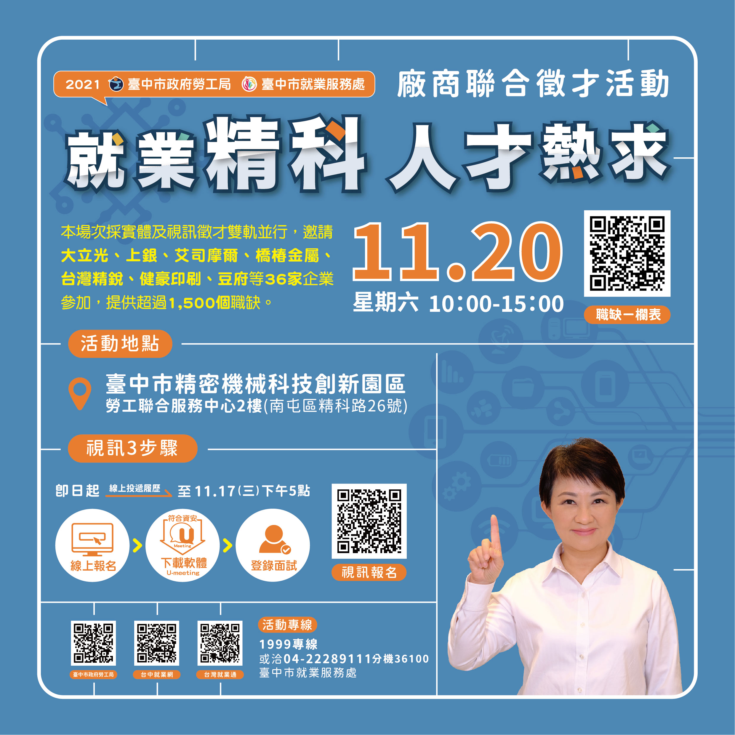 [聯合徵才]就業精科 人才熱求