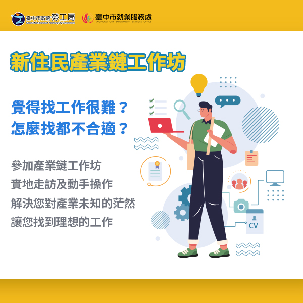 新住民產業鏈工作坊課程~旅你來相見